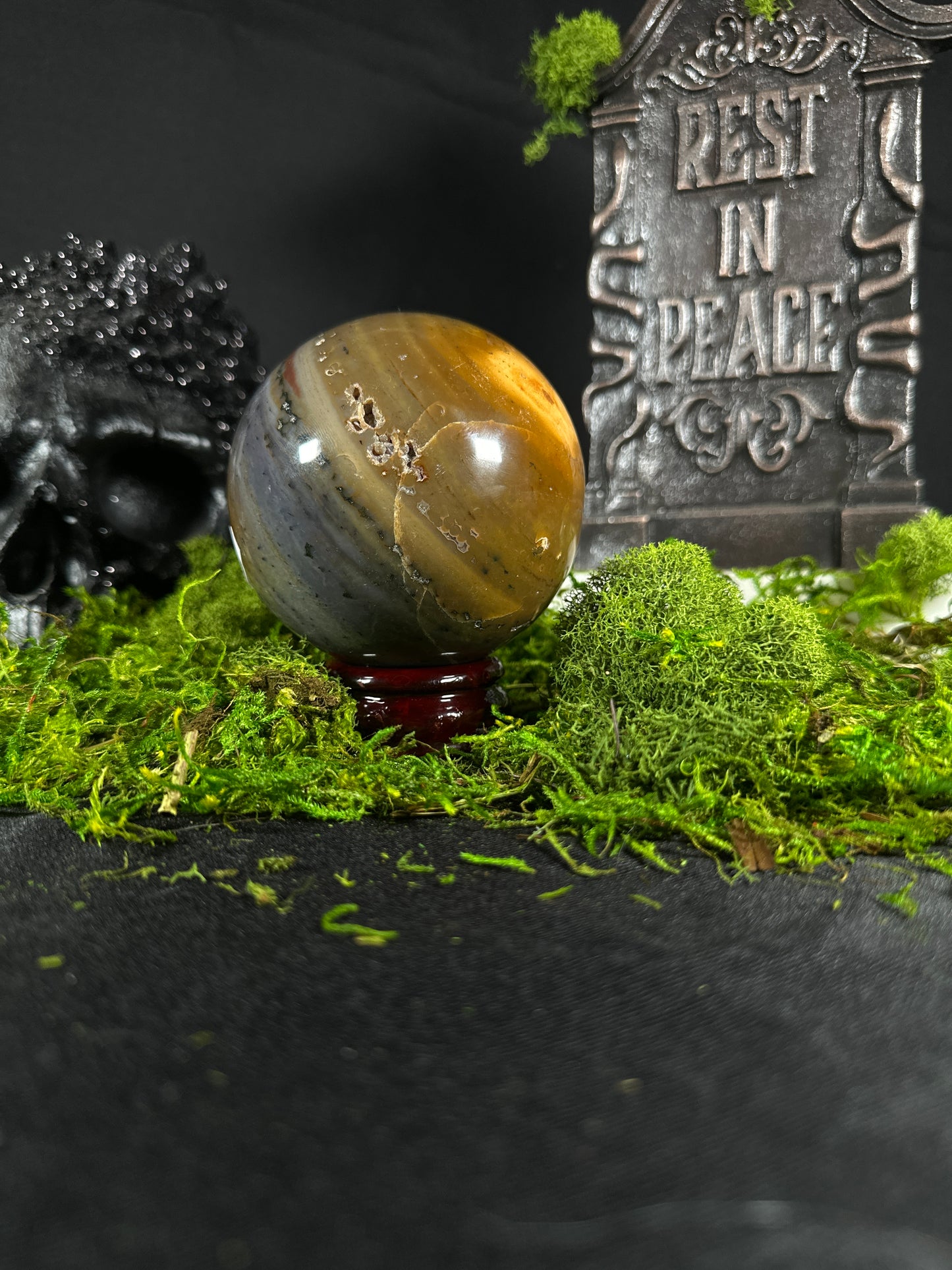 Ocean Jasper Sphere