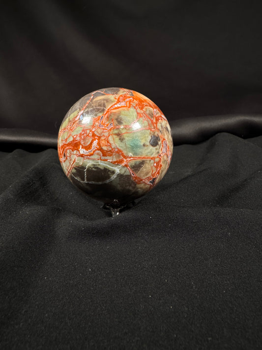 Money Agate Sphere