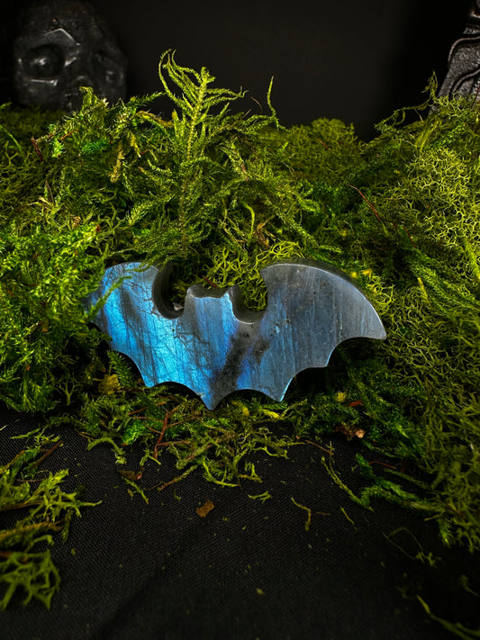 Mini Labradorite Bats