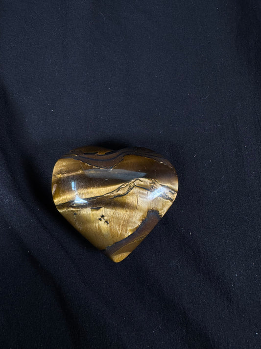 Tigers Eye Heart