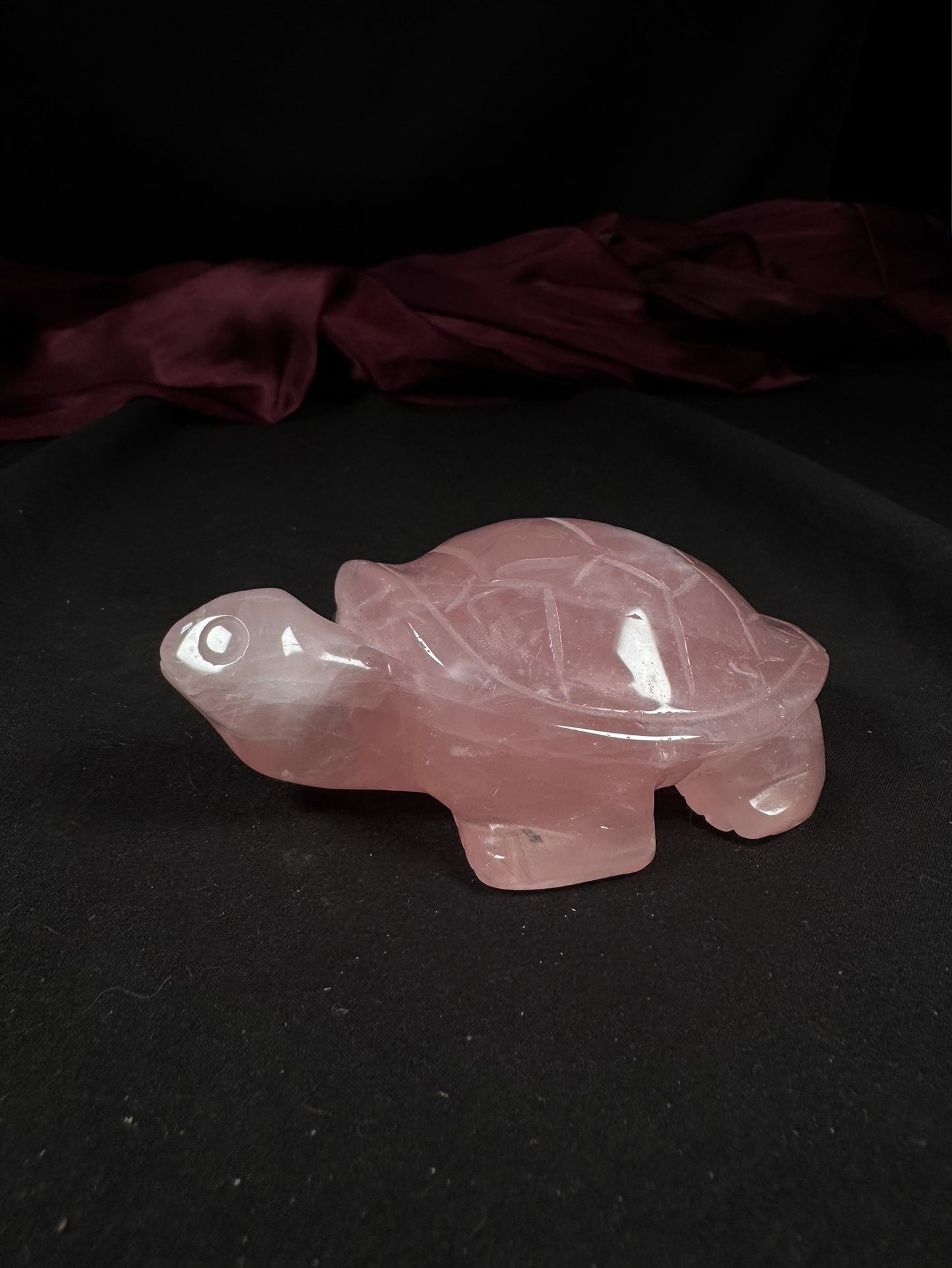 Rose Quartz Turtle