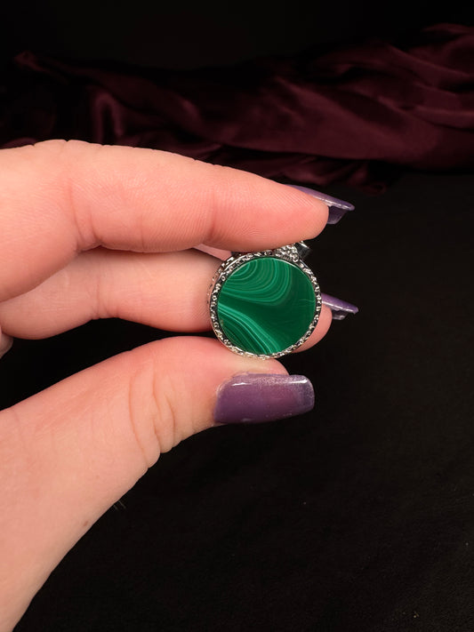 Malachite Necklace Pendant