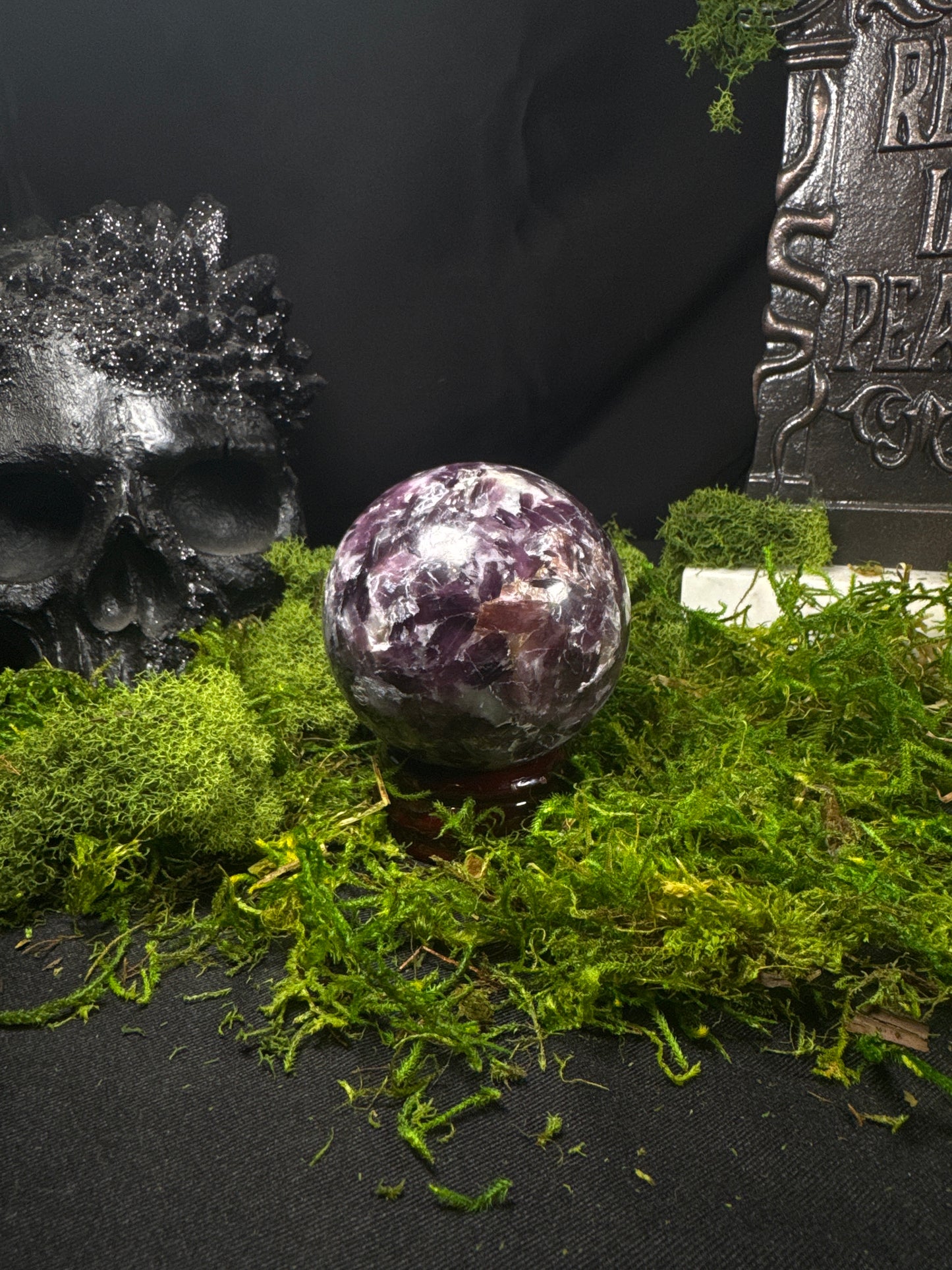 Purple Mica Sphere