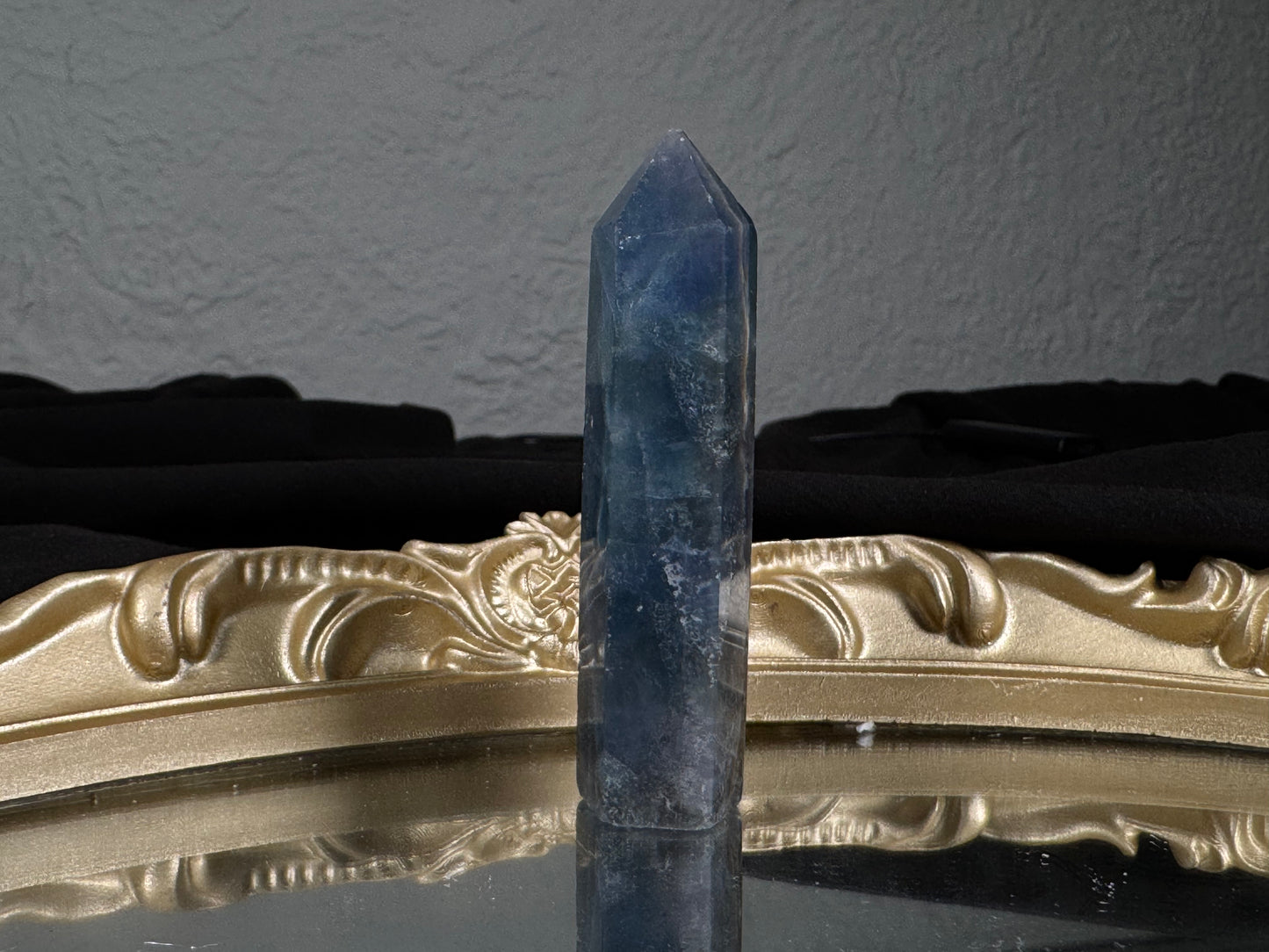 3in Blue Fluorite Tower