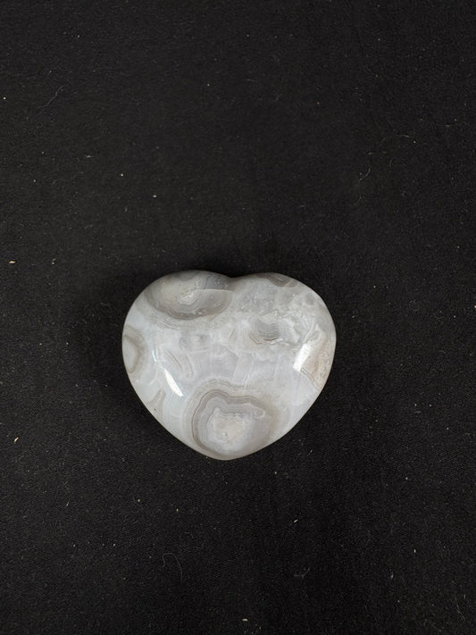 Botsawana Agate Heart