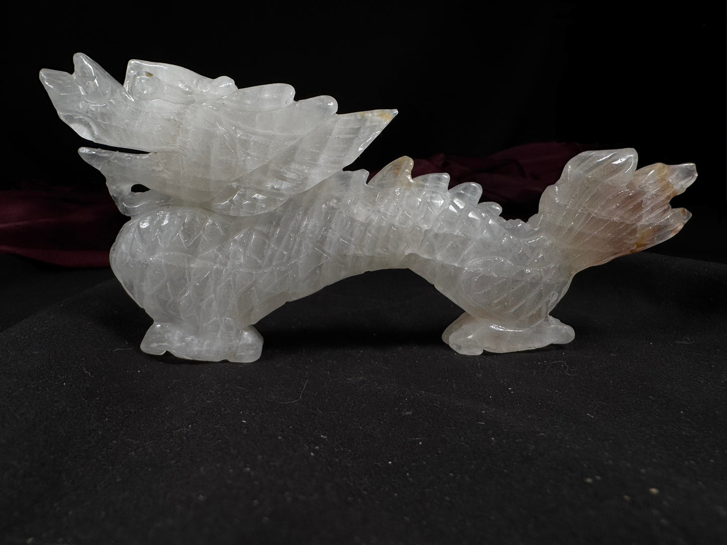 Clear Quartz Water Dragon