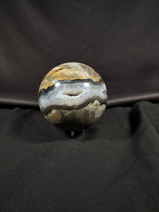 Volcano Agate Sphere