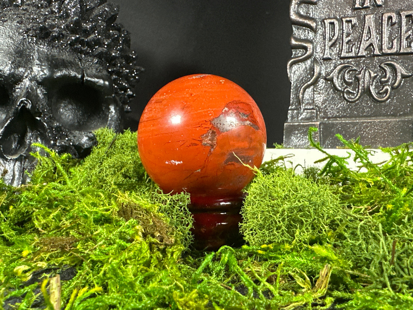 Red Jasper Sphere