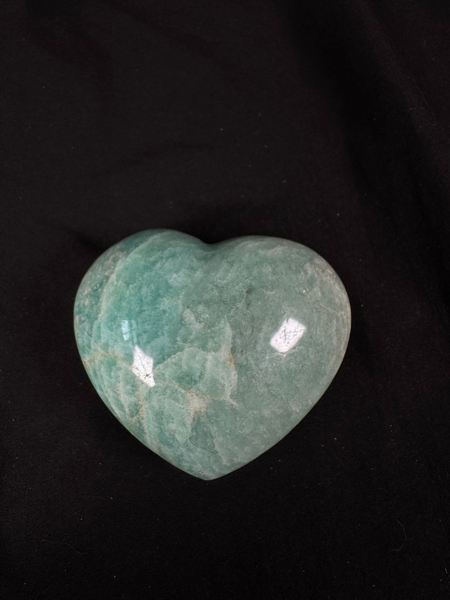 Amazonite Heart