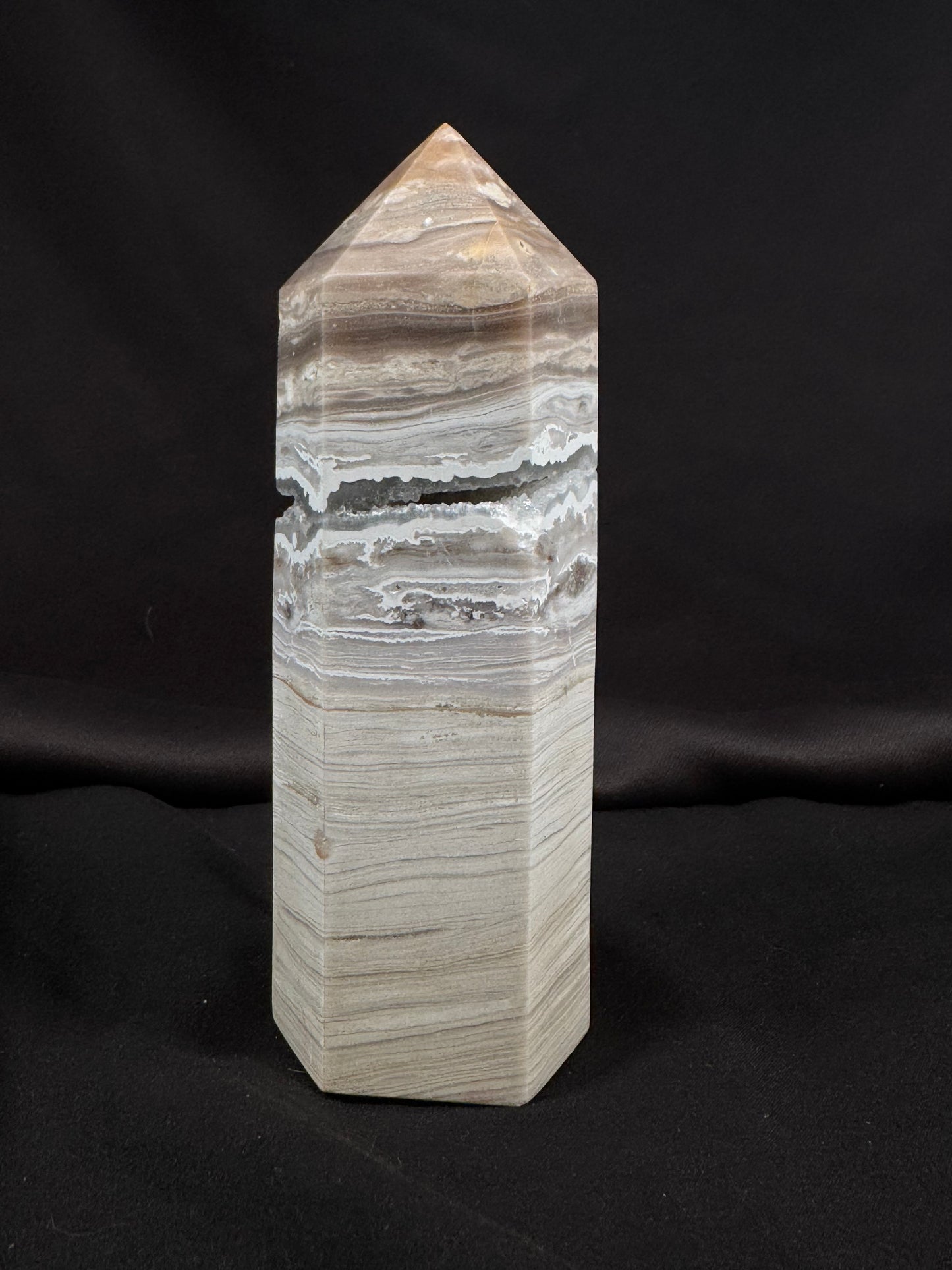 Crazy Lace Agate Tower
