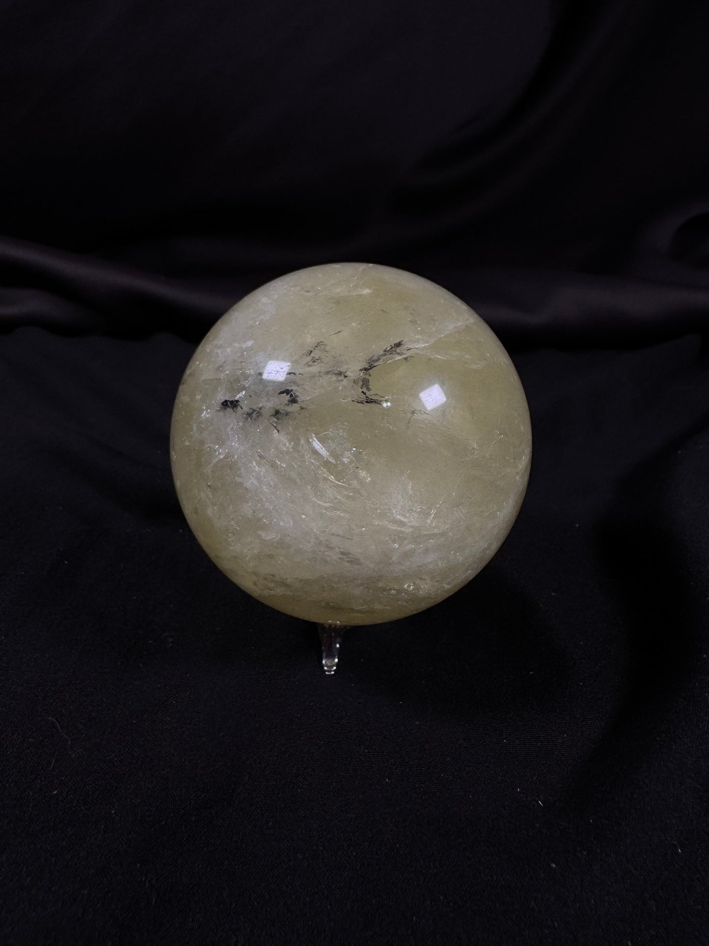Dendric Citrine Sphere 64mm