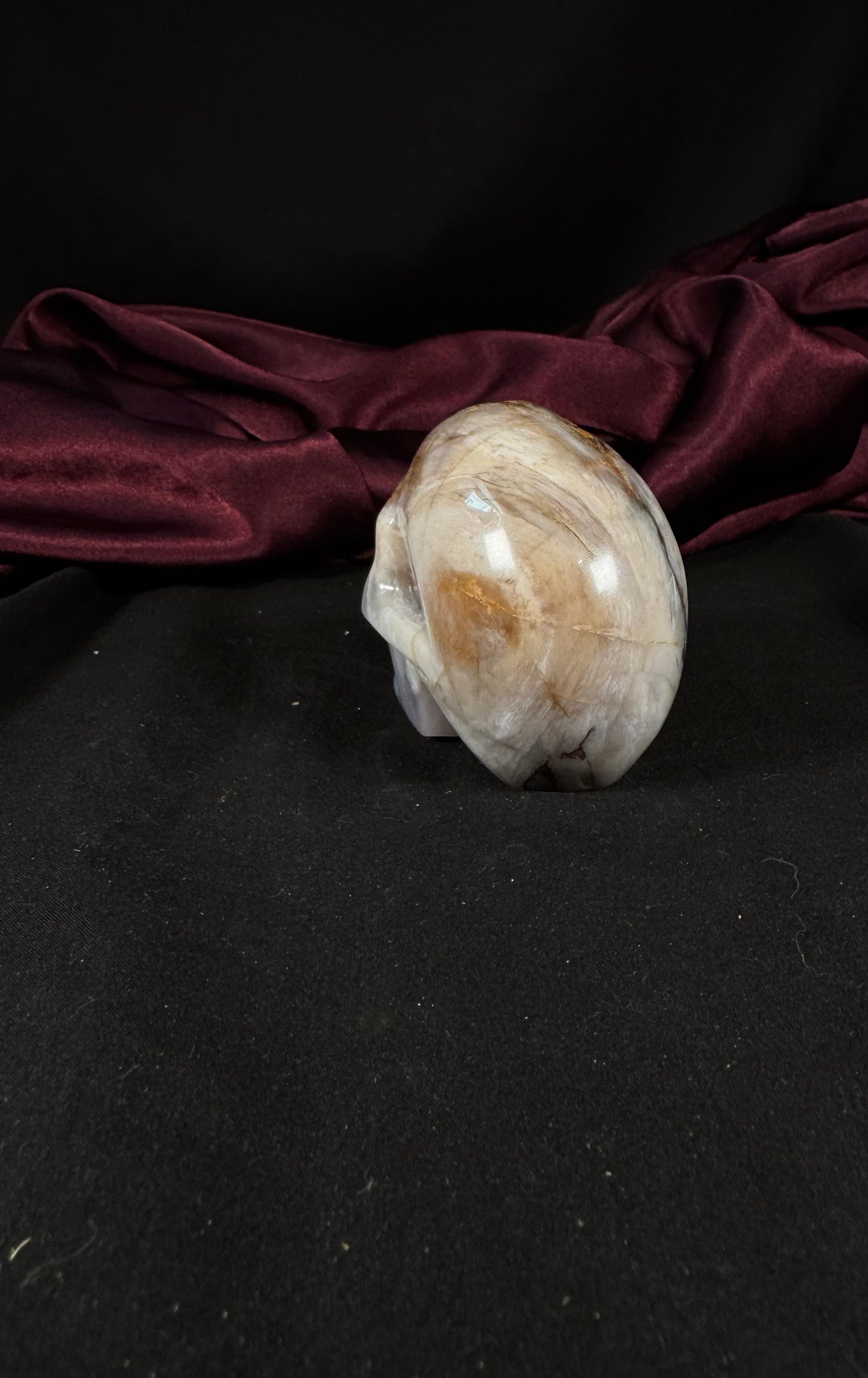 Picture Jasper w/ Agate Skull