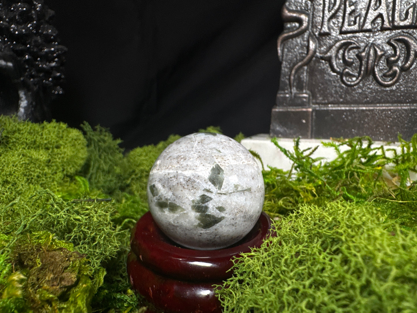 Rainbow Moonstone Sphere