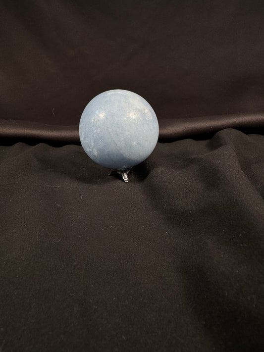 Blue Calcite Sphere