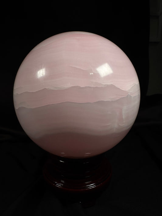 Pink Calcite Sphere 210mm