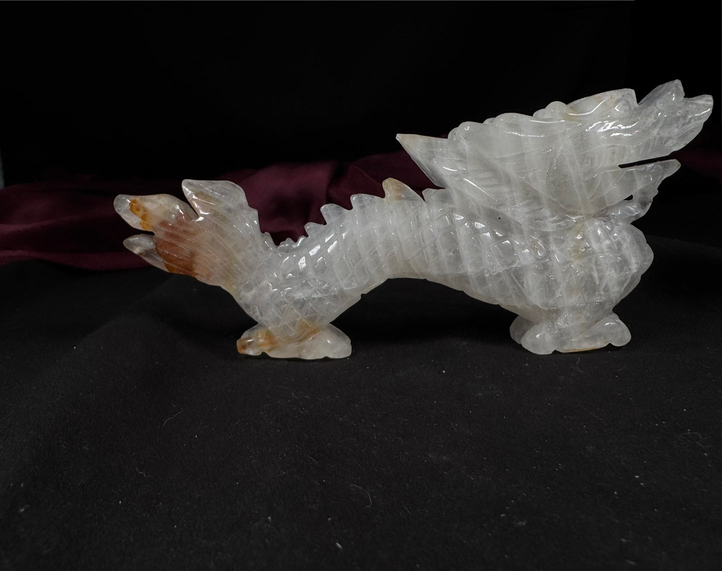 Clear Quartz Water Dragon