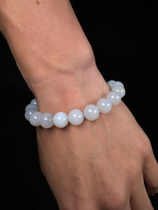 White Agate Bracelet