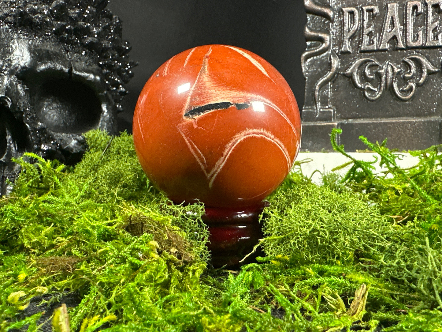 Red Jasper Sphere