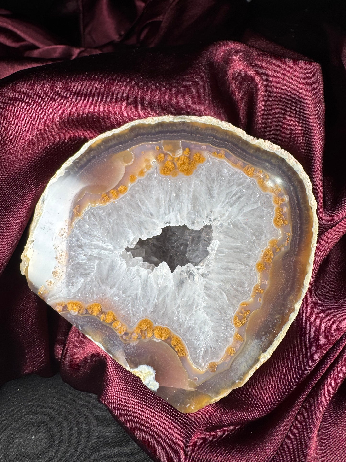 Agate W/Druzy