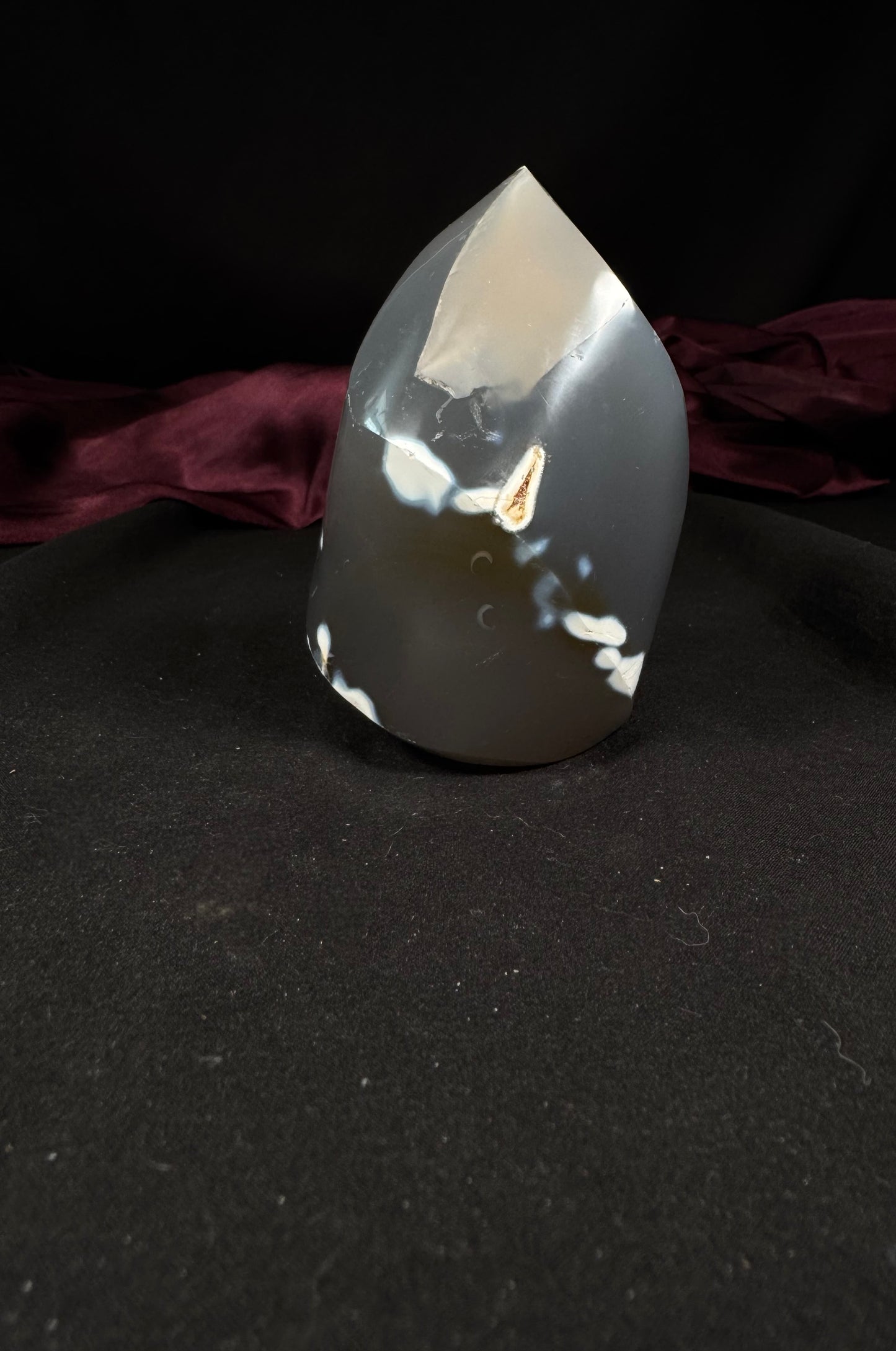 Orca Agate Flame