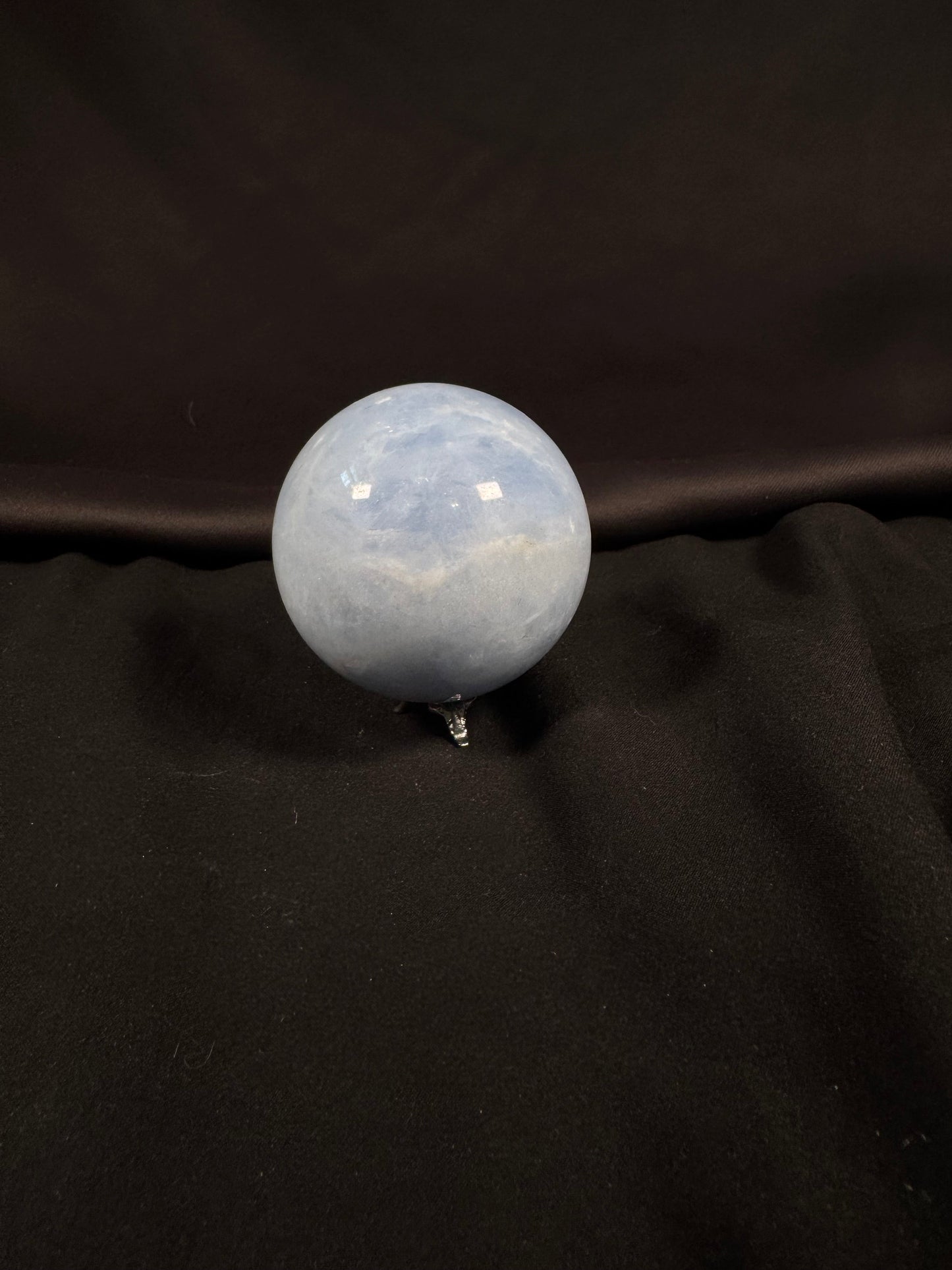 Blue Calcite Sphere