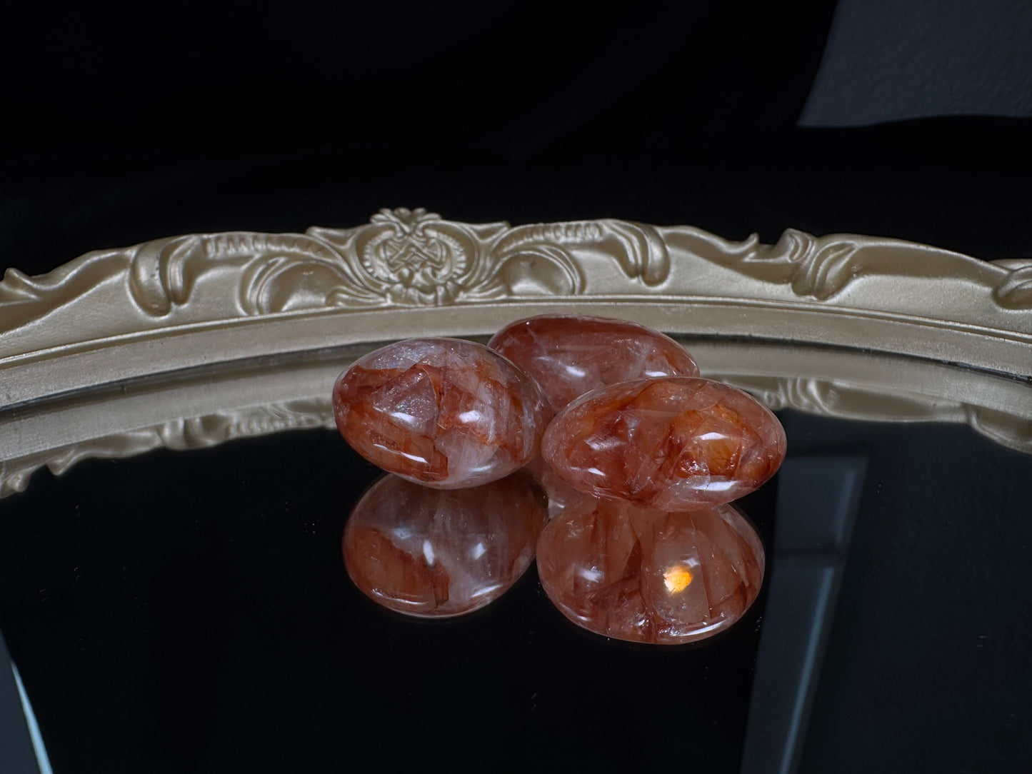Fire Quartz Tumbles