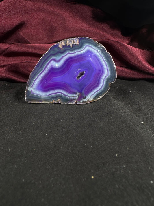 Dyed Purple Agate