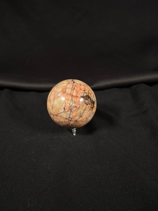 Golden Moonstone Sphere 56mm