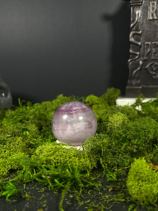Purple Fluorite Sphere
