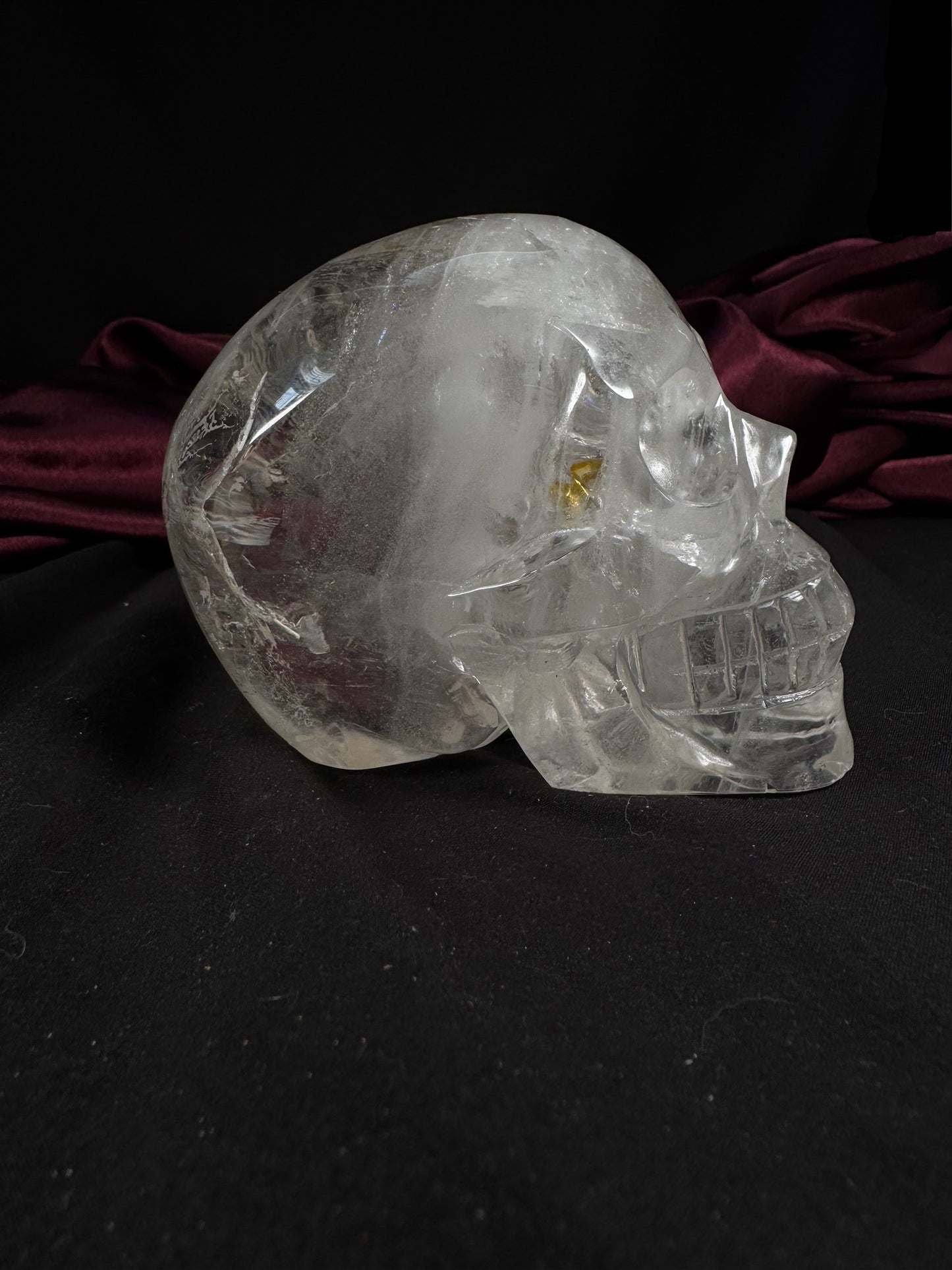 Clear Quartz Skull