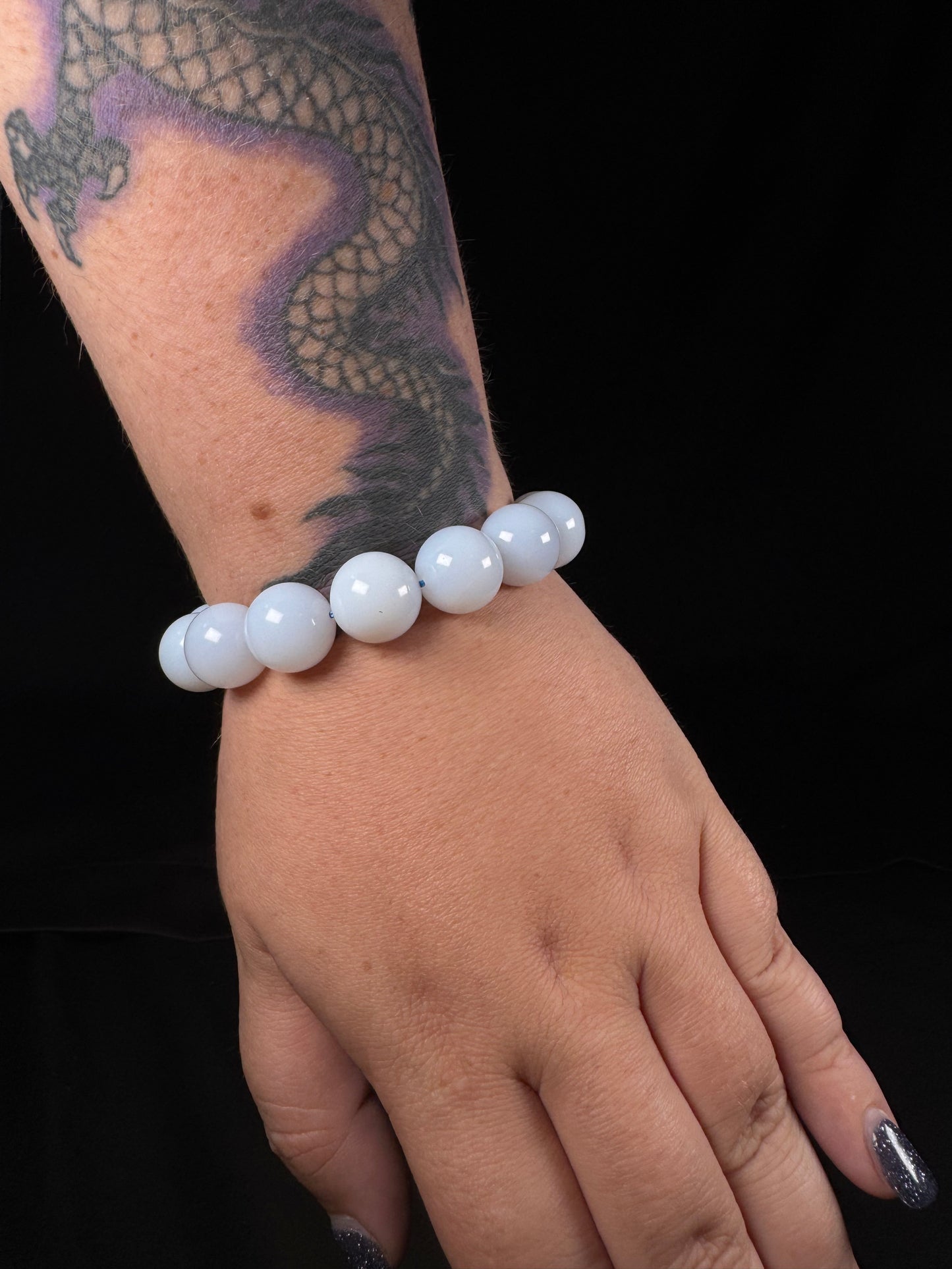 White Agate Bracelet