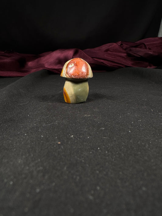 Polychrome Jasper Mushroom