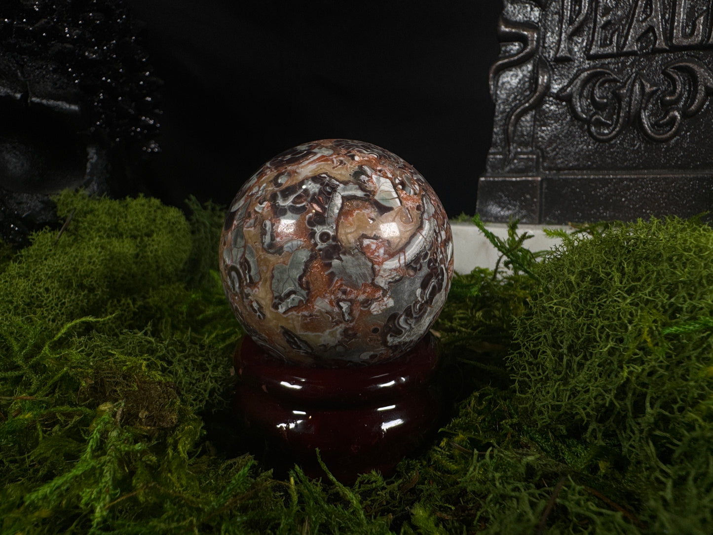 Mexican Lace Agate Sphere