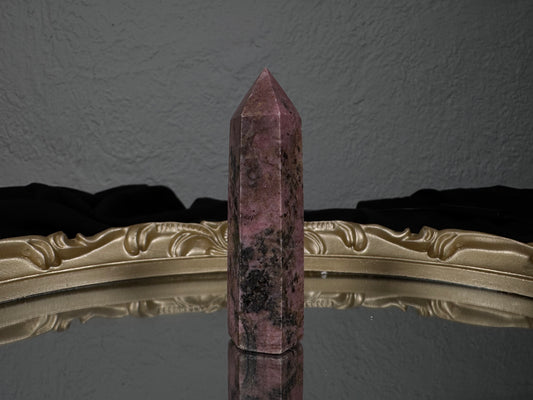 Pink Rhodonite Tower