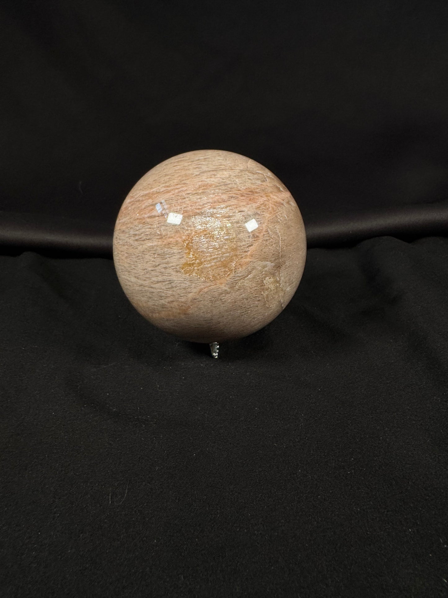 Peach Moonstone Sphere