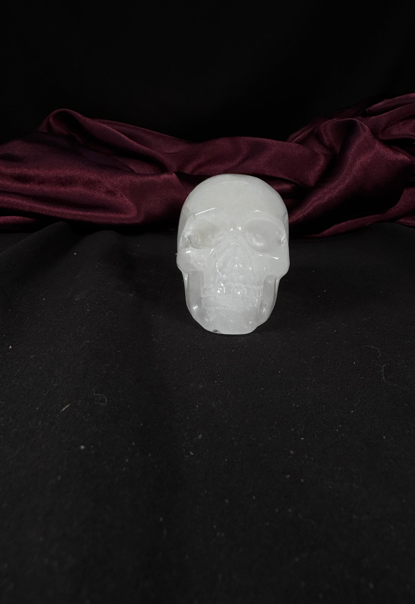 Clear Quartz Skull