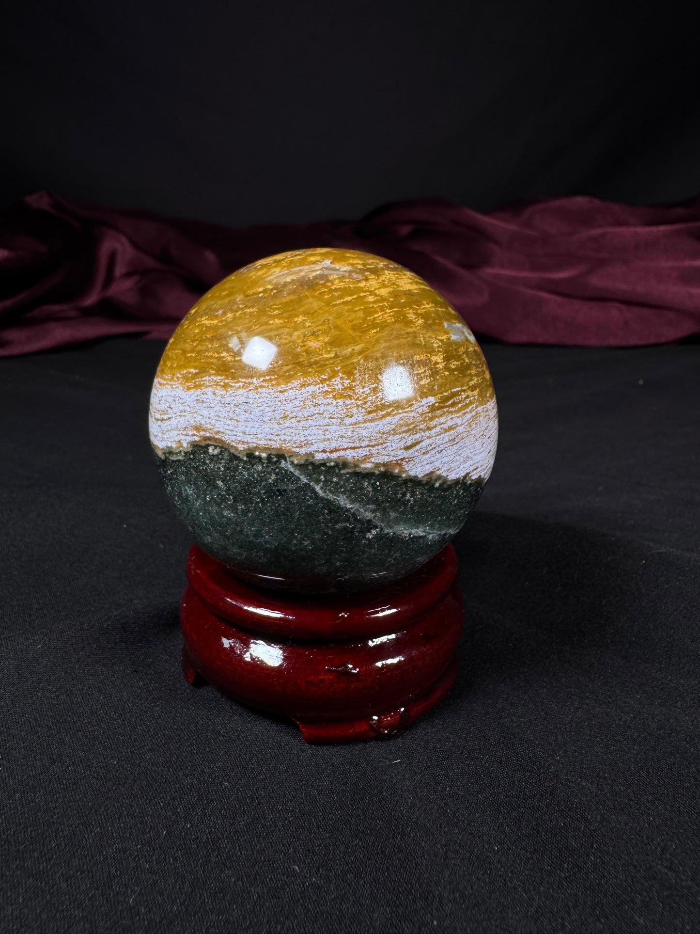 Ocean Jasper Sphere