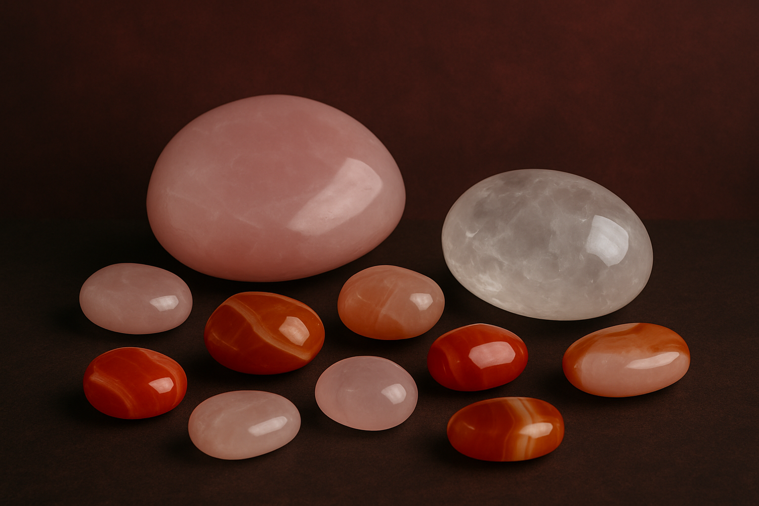 Tumbles and Palm Stones