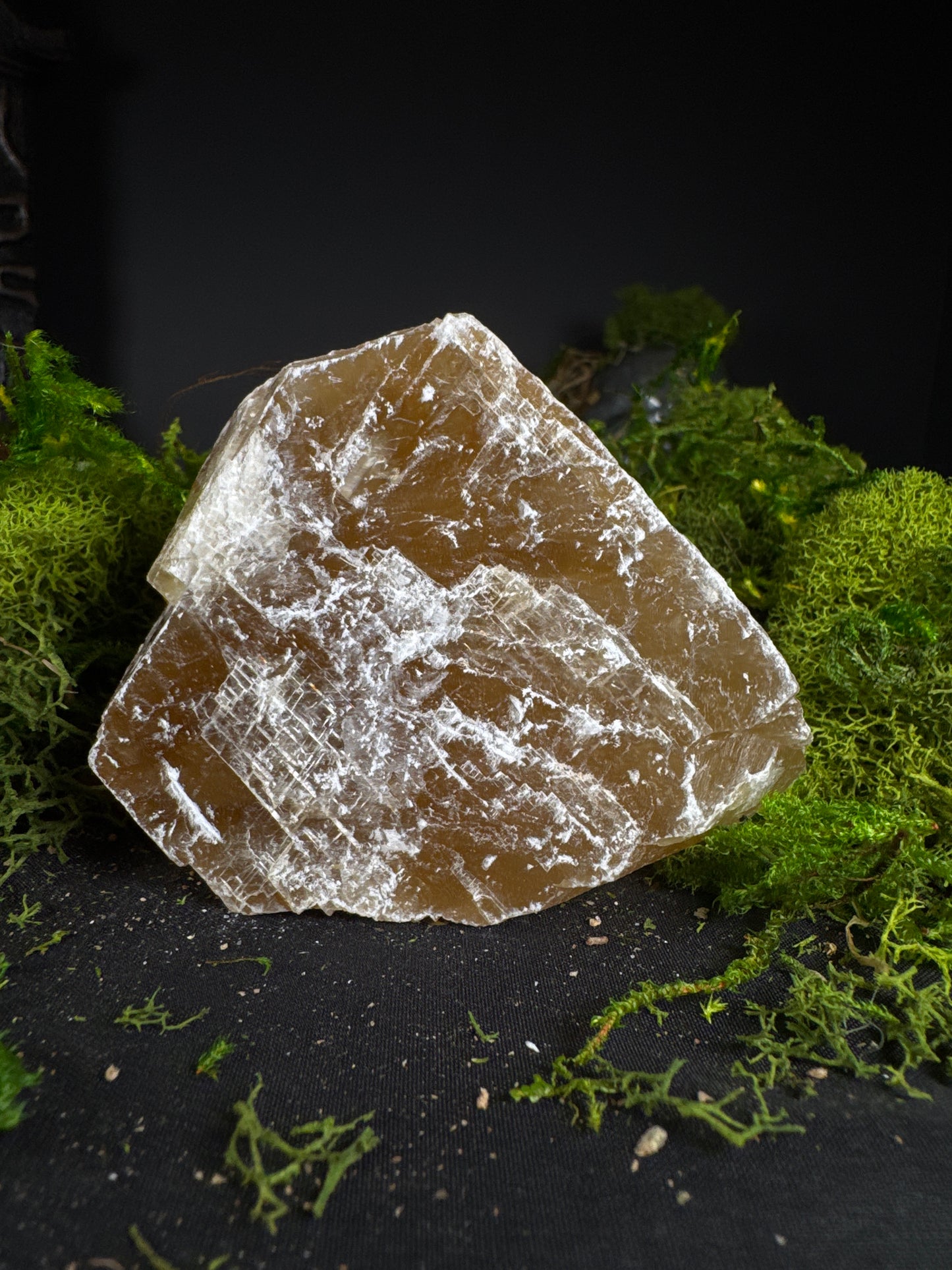 Raw Orange calcite