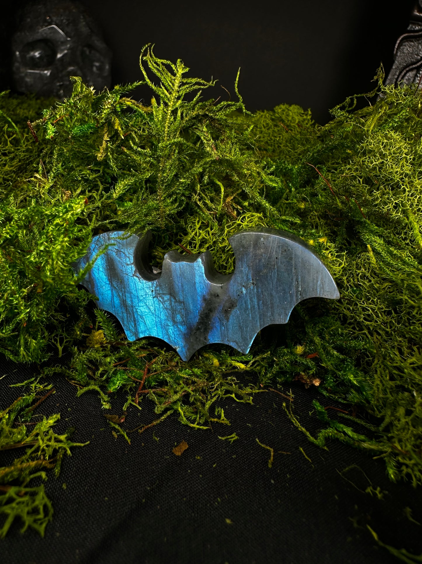 Mini Labradorite Bats