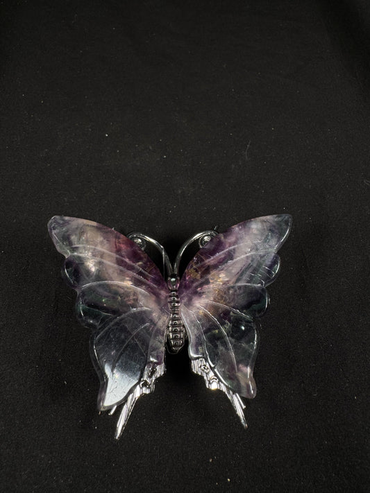 Rainbow Fluorite Butterfly