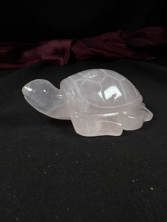 Rose Quartz Turtle