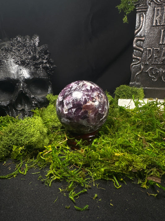 Purple Mica Sphere