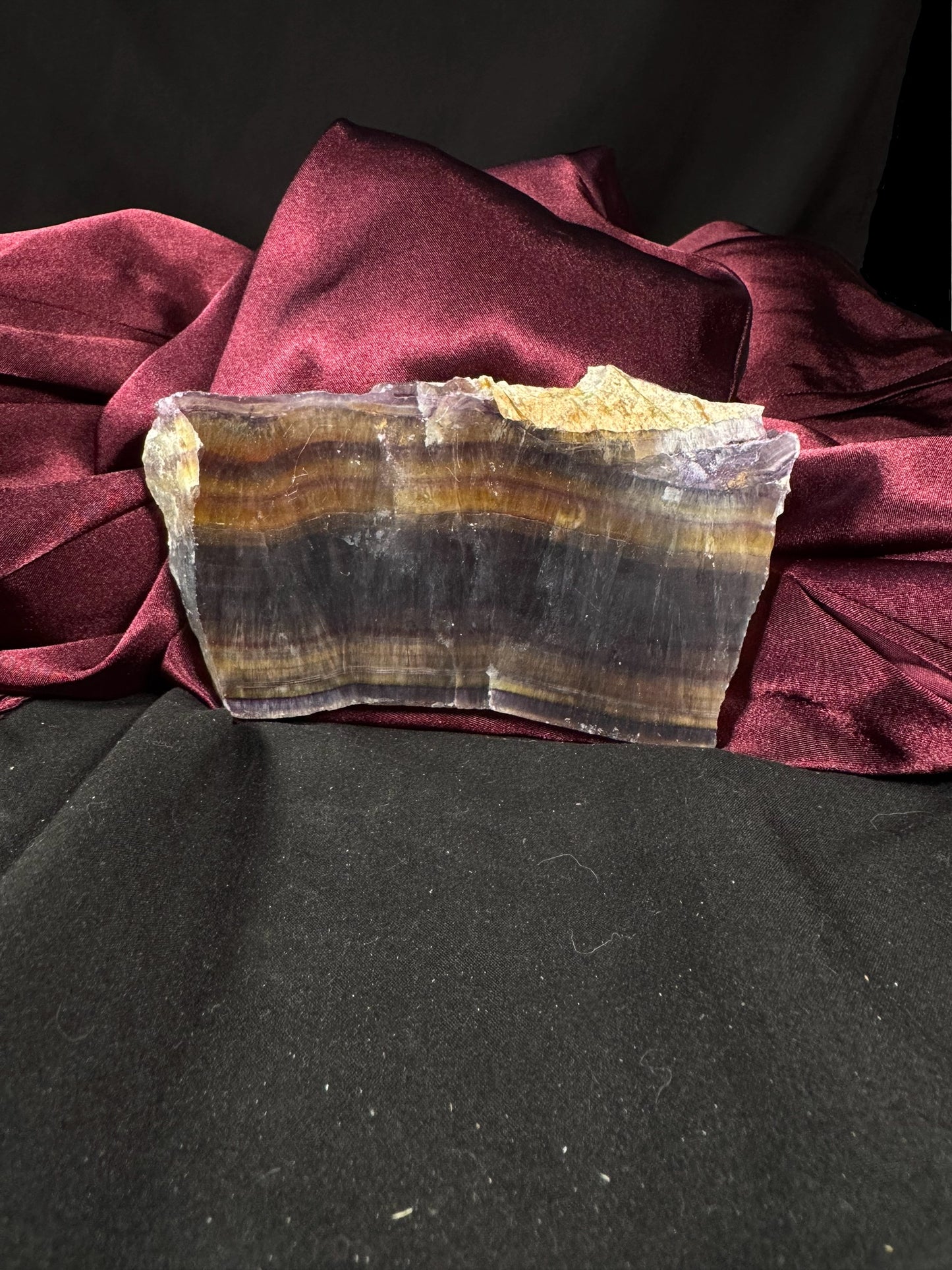 Rainbow Fluorite Slab