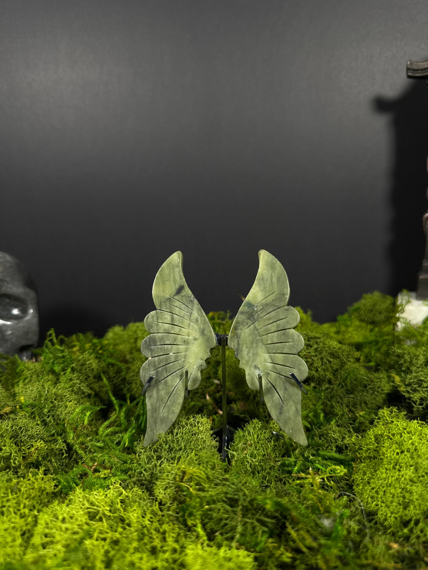 Jade Wings w/ Stand