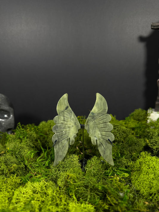 Jade Wings w/ Stand