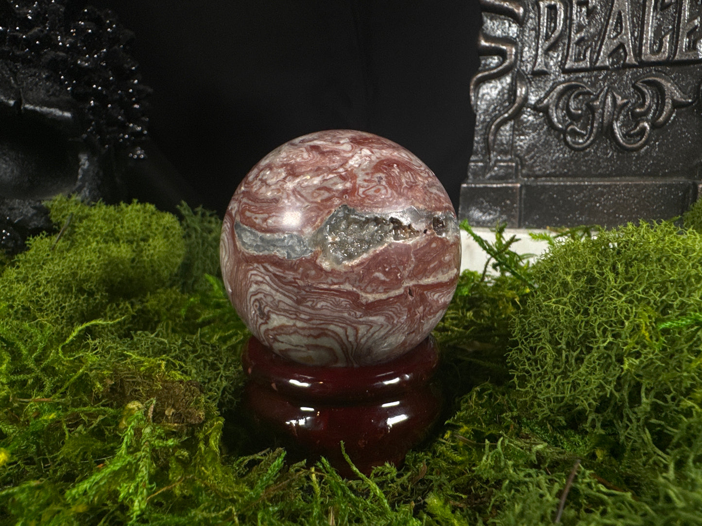 Mexican Lace Agate Sphere