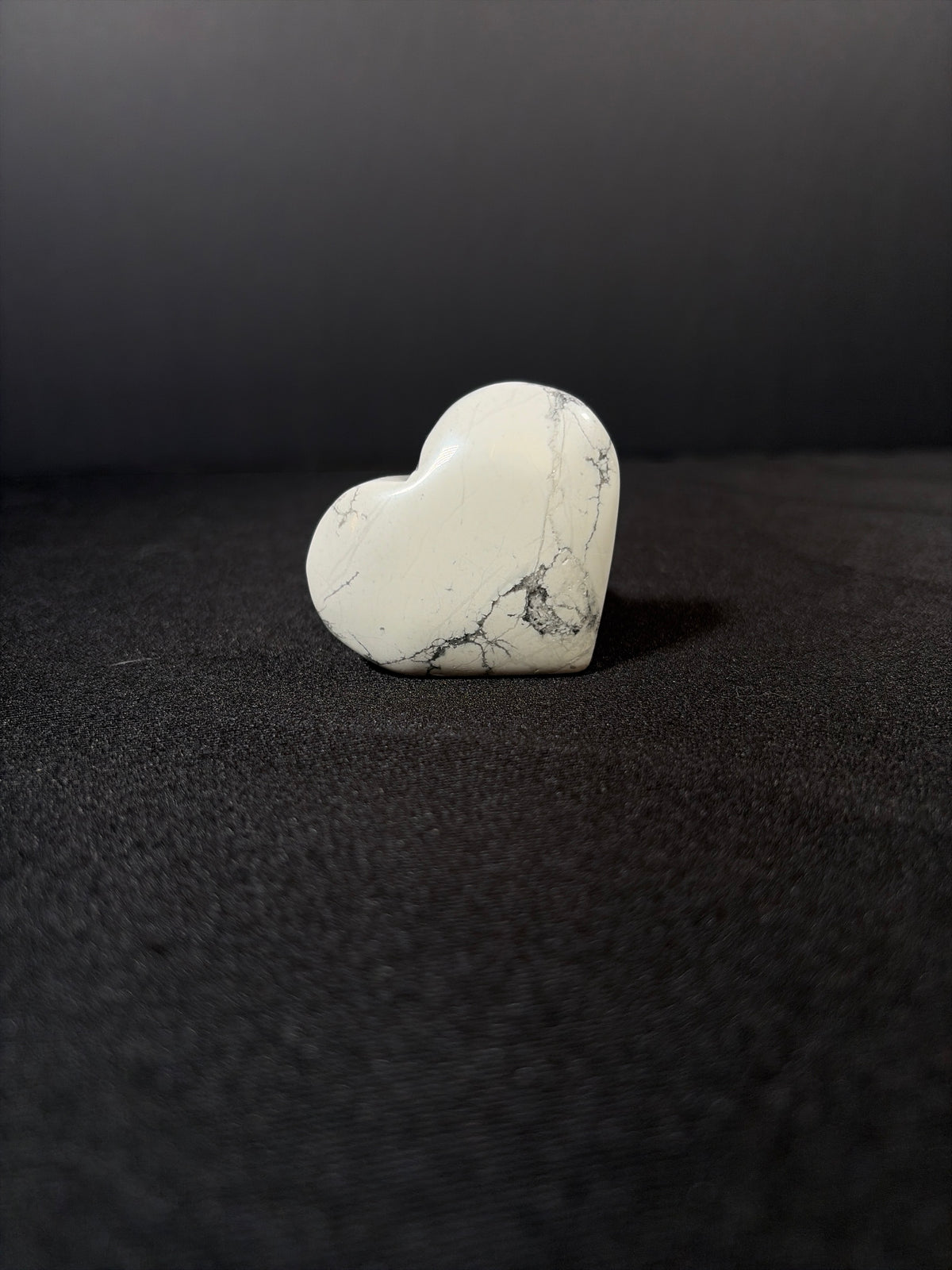 Howlite Heart