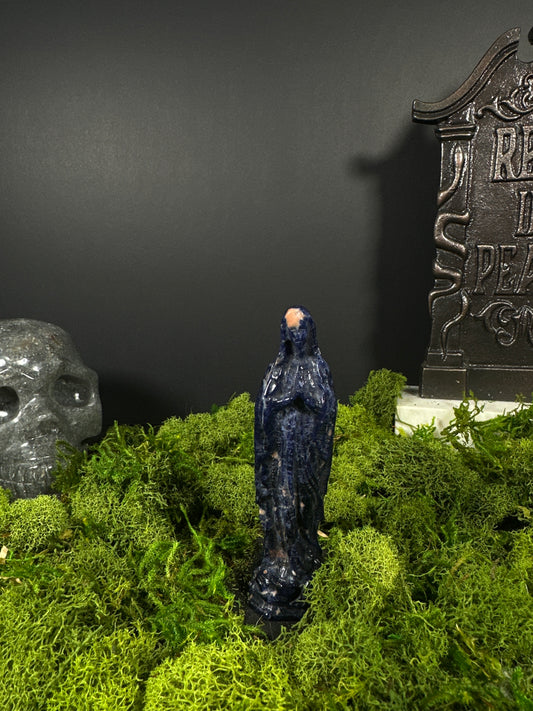 Sodalite virgin Mary