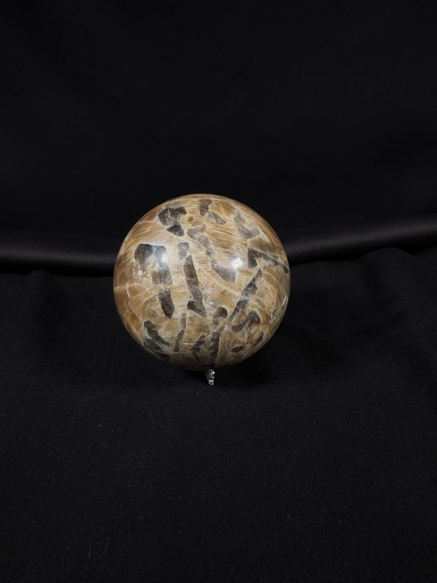Leopard Print Moonstone Sphere 76mm